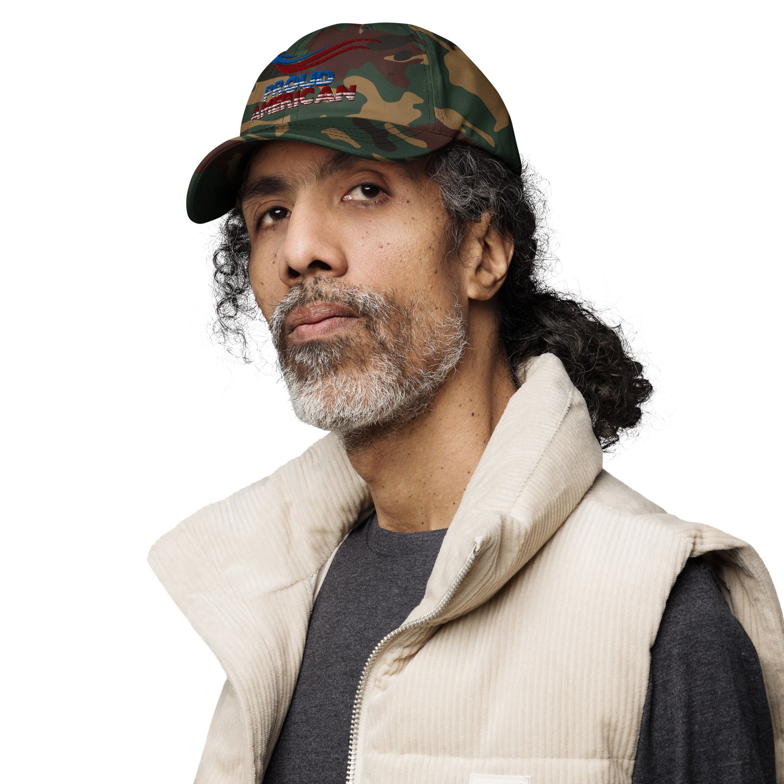 classic dad hat green camo left front 68c34b0e5f9f5.jpg