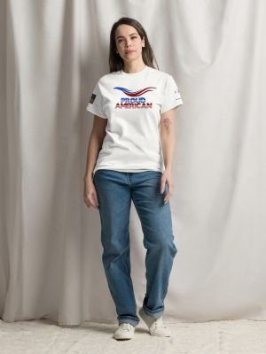 UNISEX | Patriot Shirt (White Tee)