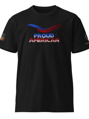 UNISEX | Patriot Shirt (Black Tee)