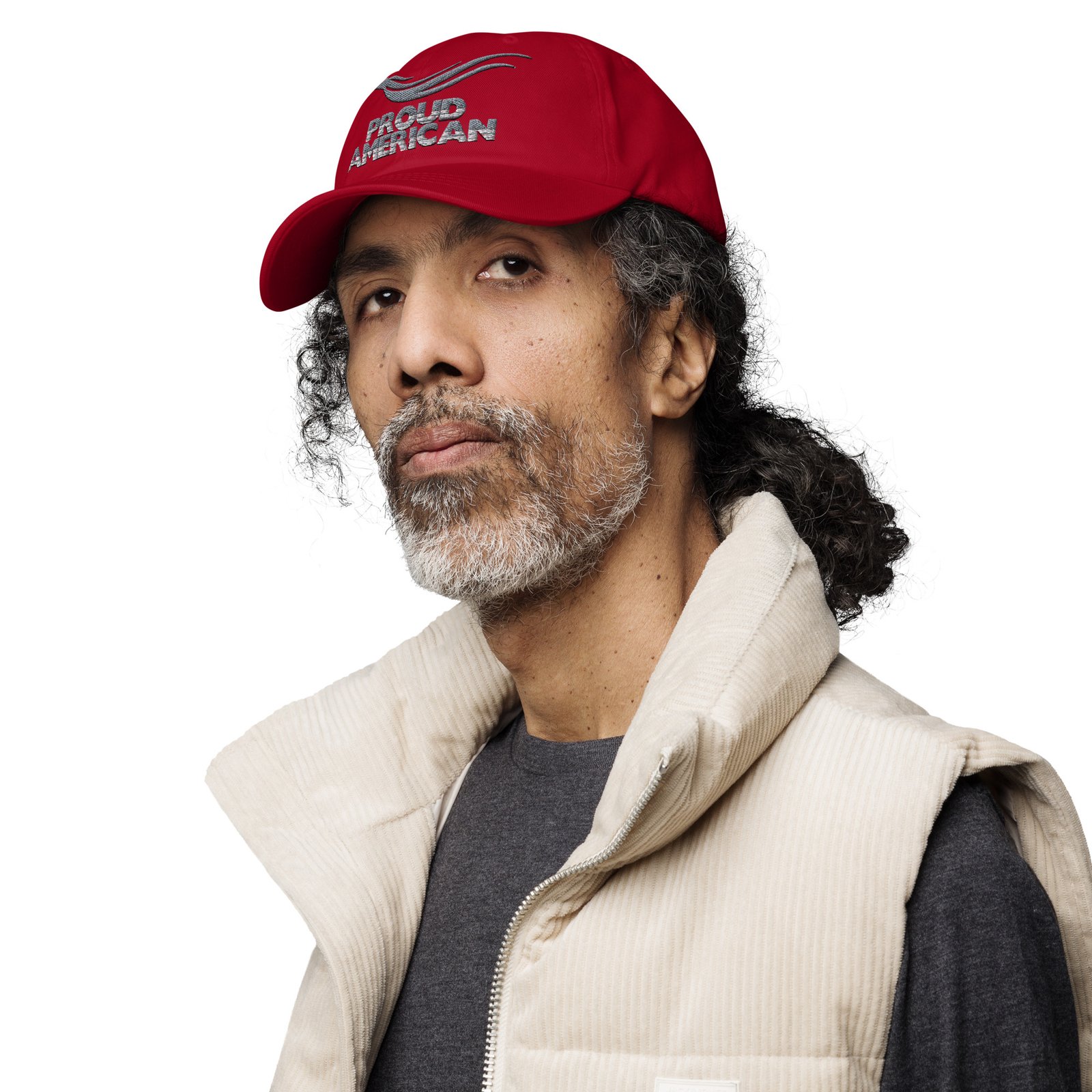 classic dad hat cranberry left front 69bc55b38d3ea.jpg
